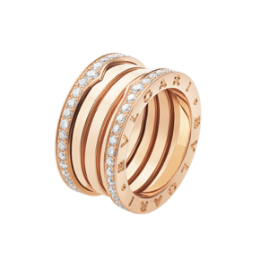 Fine grain gold ring